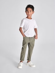 Reiss White Bless 4-9 yrs Crew Neck T-Shirt - Image 1 of 6