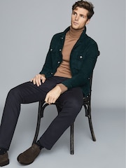 Reiss Navy Eastbury Reg Regular Fit Chinos - Image 6 of 7