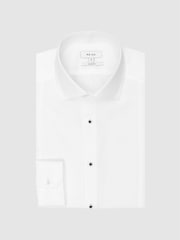 Reiss White Marcel Slim Fit Dinner Shirt - Image 2 of 8