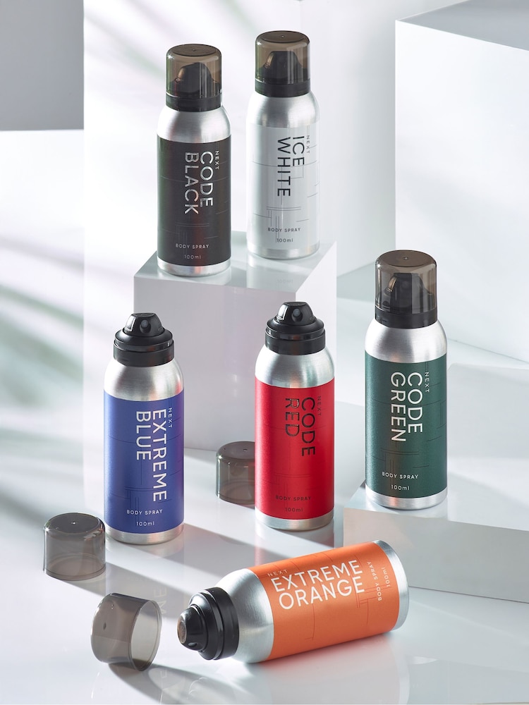 Set of 6 Fragranced 100ml Body Sprays Gift Set - Image 3 of 3