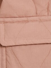 Reiss Pink Saffron Junior Quilted Short Coat - Image 7 of 7