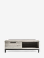 Grey Bronx Coffee Table With Drawers - Image 3 of 7