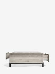Grey Bronx Coffee Table With Drawers - Image 6 of 7