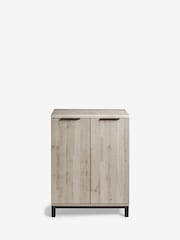 Grey Bronx Oak Effect Drinks Cabinet - Image 7 of 10