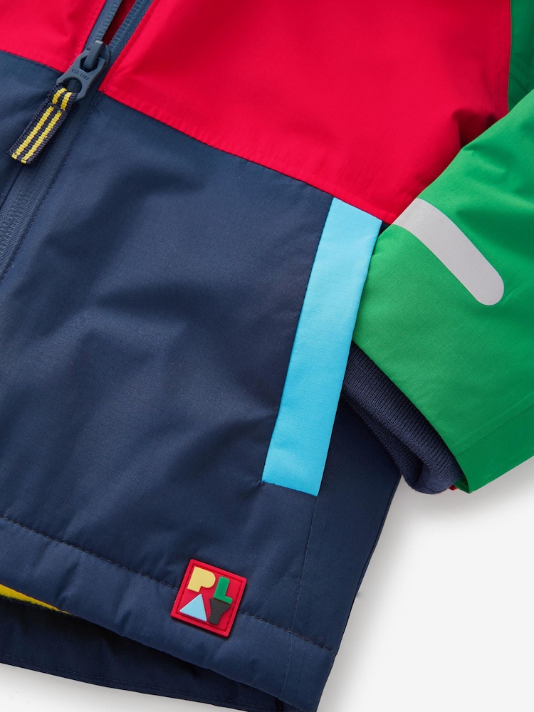 Blockfarben, mehrfarbig - Wasserdichte Jacke (3 Monate bis 7 Jahre) - Bild 8 von 8 Blockfarben, mehrfarbig - Wasserdichte Jacke (3 Monate bis 7 Jahre) - Bild 8 von 8