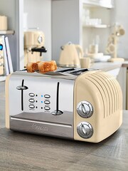 Swan Cream 4 Slice Retro Toaster - Image 5 of 6