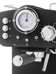 Swan Black Retro Espresso Maker - Image 4 of 7