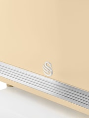 Swan Cream 4 Slice Retro Cream Toaster - Image 2 of 6