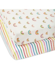 Ickle Bubba 6 Piece Yellow The Rainbow Dreams Nursery Starter Set - Image 4 of 8