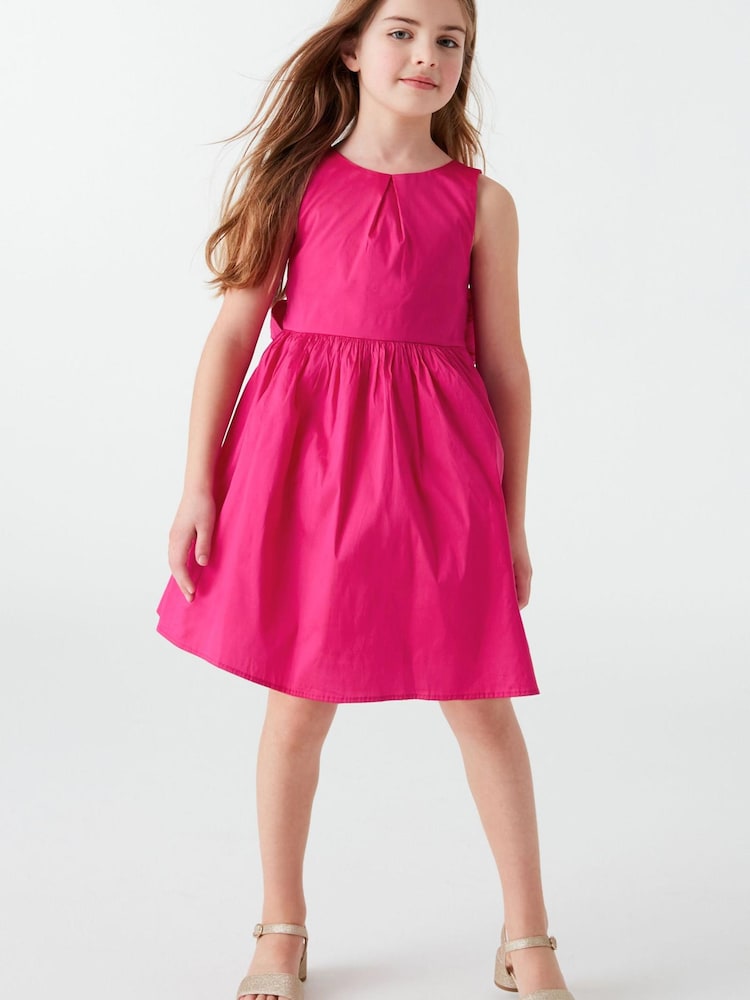 Fuchsia-Pink - Taftkleid für besondere Anlässe (3–16 J.) - Bild 5 von 5