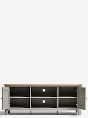 Dove Grey Malvern Oak Effect Up to 60 inch TV Unit - Image 4 of 9