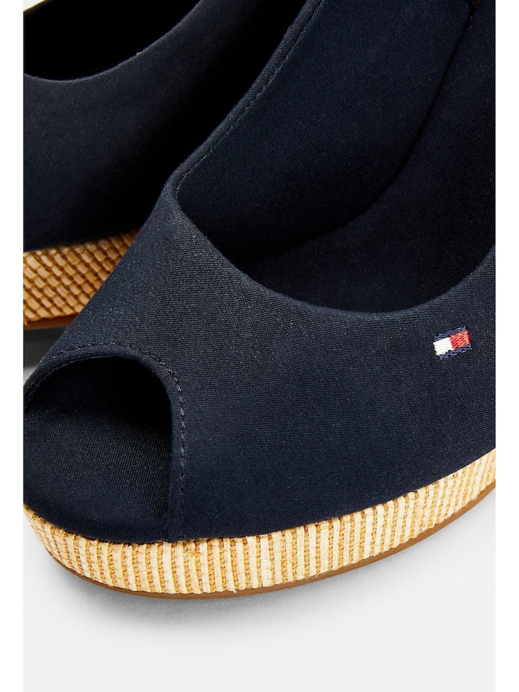 Blau - Tommy Hilfiger Iconic Elena Schuhe mit Keilabsatz - Bild 7 von 7