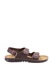 Birkenstock Brown Kano Birko Flor Sandals - Image 1 of 4
