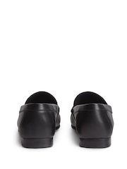 Tommy Hilfiger Monogram Leather Penny Loafers - Image 4 of 6