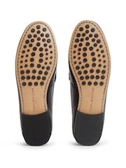 Tommy Hilfiger Monogram Leather Penny Loafers - Image 6 of 6