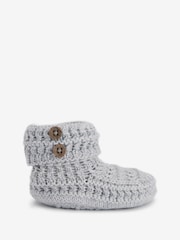 The Little Tailor Baby Soft Knitted 100% Cotton Boots - Image 1 of 5