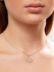 Collar dorado Superstar de Caramel Jewellery London - Imagen 1 de 7