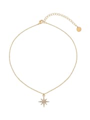 Collar dorado Superstar de Caramel Jewellery London - Imagen 4 de 7
