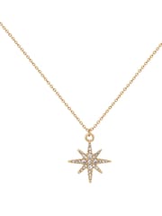 Collar dorado Superstar de Caramel Jewellery London - Imagen 5 de 7