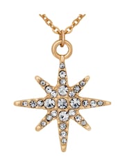 Collar dorado Superstar de Caramel Jewellery London - Imagen 6 de 7