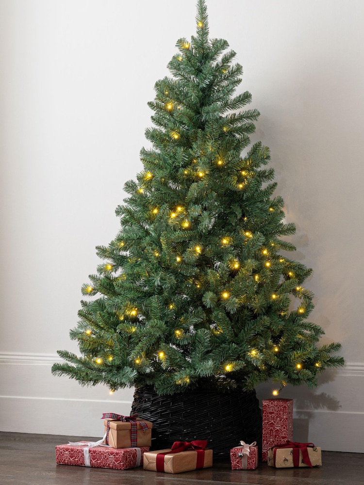 Green Forest Pine Christmas 6ft half  Trees - Image 1 of 6