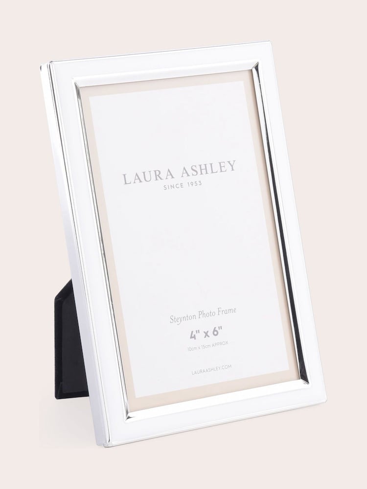 Laura Ashley Silver Steynton Silver Plated Picture Frame - Image 2 of 5
