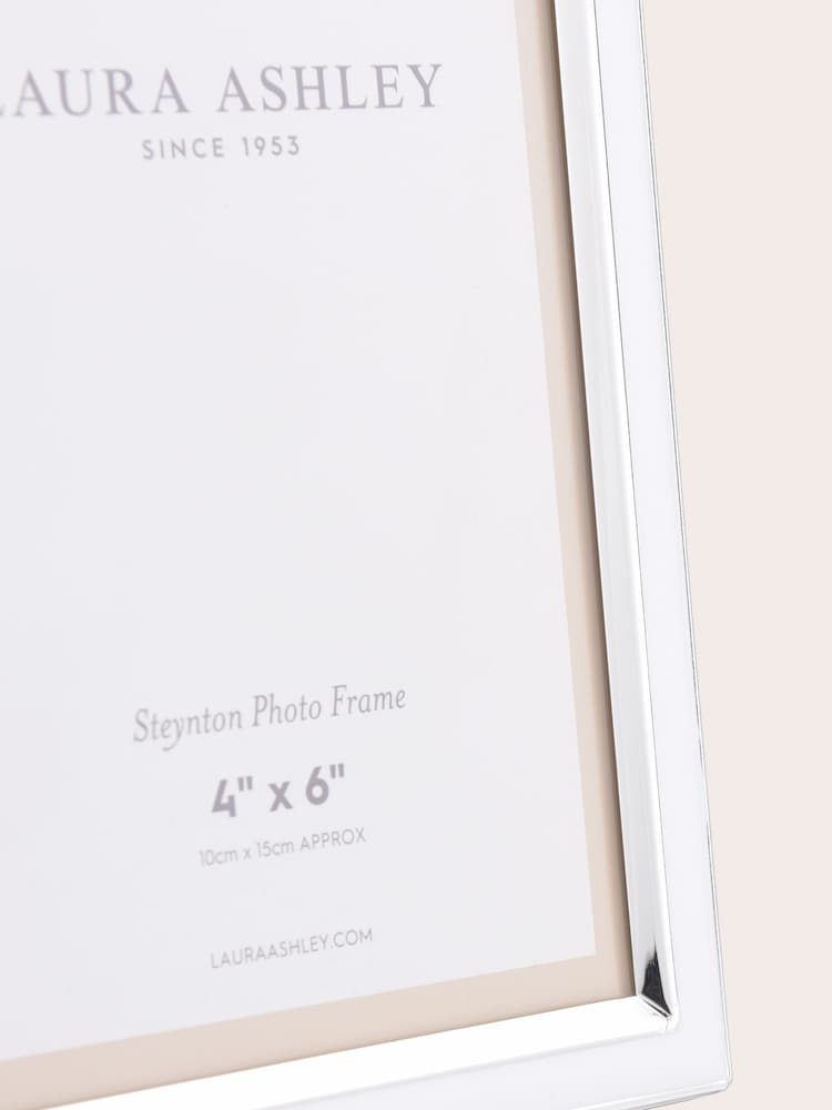 Laura Ashley Silver Steynton Silver Plated Picture Frame - Image 5 of 5