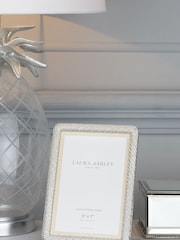Laura Ashley Silver Cartmel Silver Plated Picture Frame - Image 1 of 5