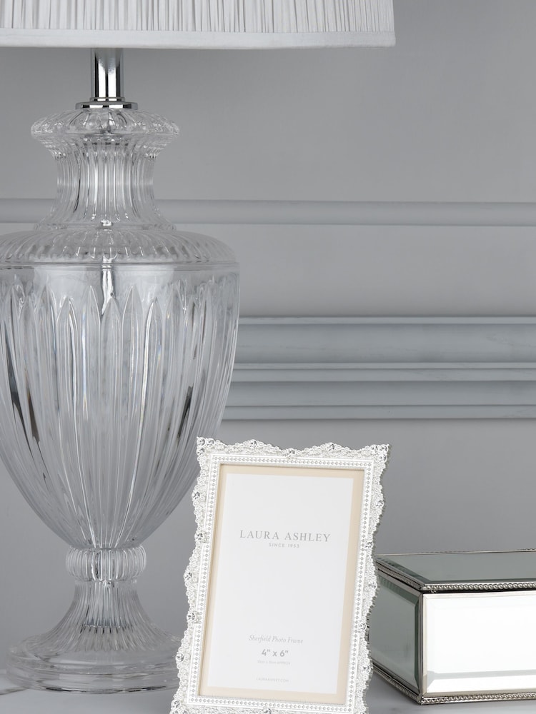 Laura Ashley Silver Sherfield Silver Plated Picture Frame - Image 1 of 5