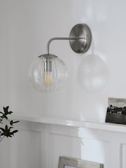 Brushed Chrome Bourton Wall Light - Image 2 of 4