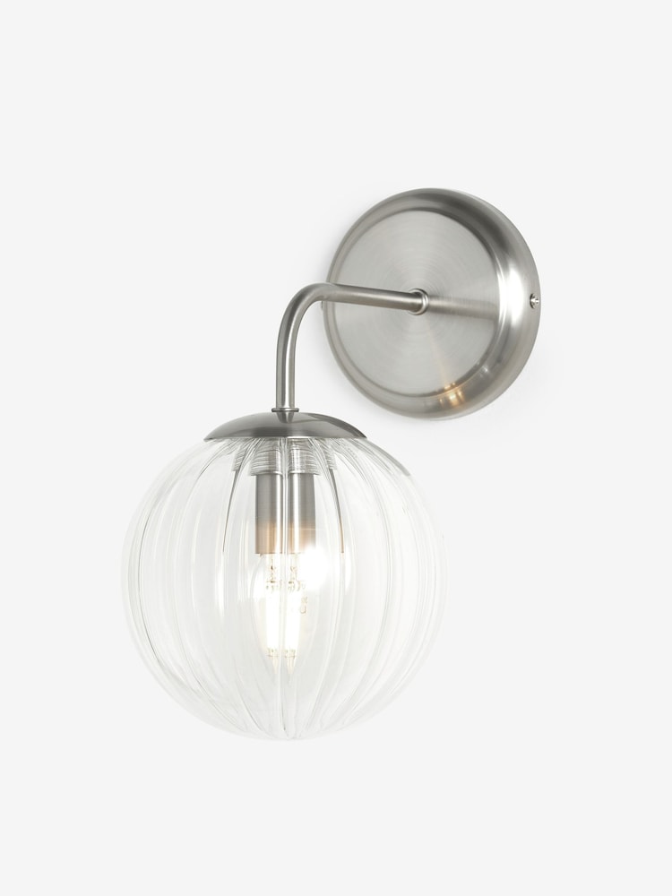 Brushed Chrome Bourton Wall Light - Image 4 of 4