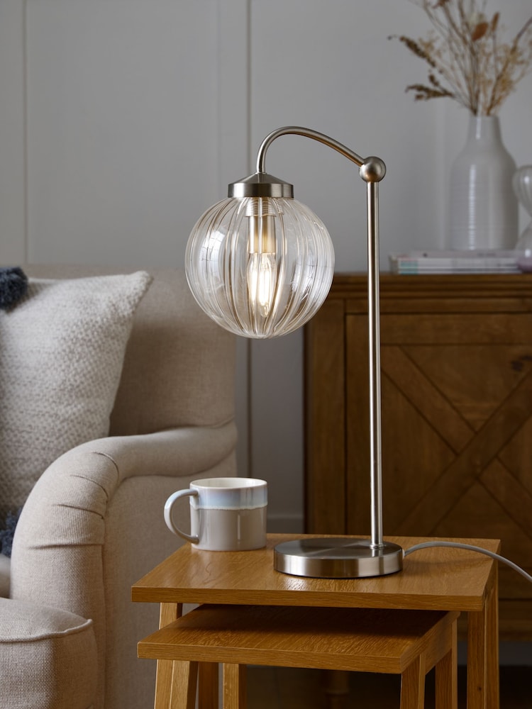 Brushed Chrome Bourton Desk Lamp - Image 1 of 4