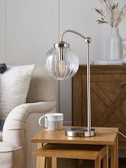 Brushed Chrome Bourton Desk Lamp - Image 2 of 4