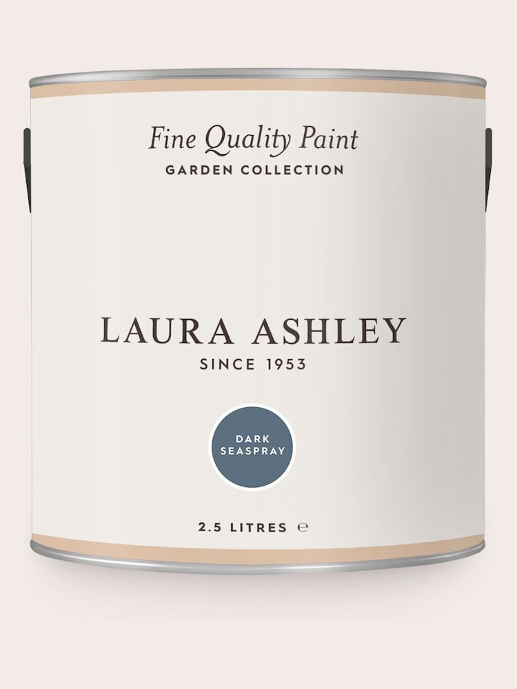 Laura Ashley Dark Seaspray Blue Chalk Garden 750ml Paint - Image 5 of 5