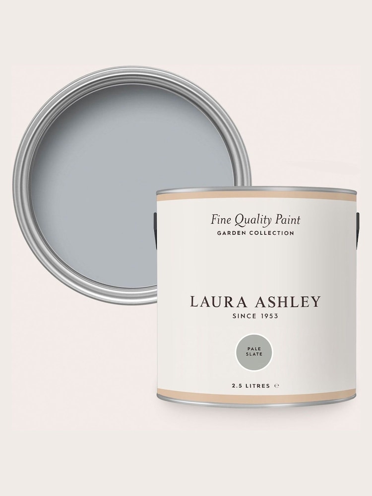 Laura Ashley Pale Slate Grey Garden 2.5Lt Paint - Image 1 of 5