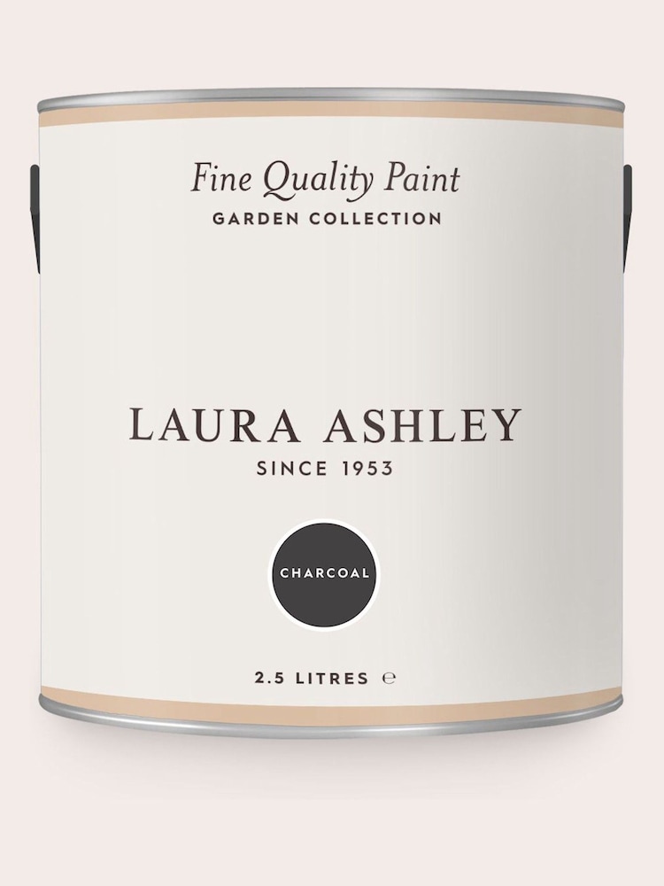 Laura Ashley Charcoal Grey Garden 2.5Lt Paint - Image 5 of 5