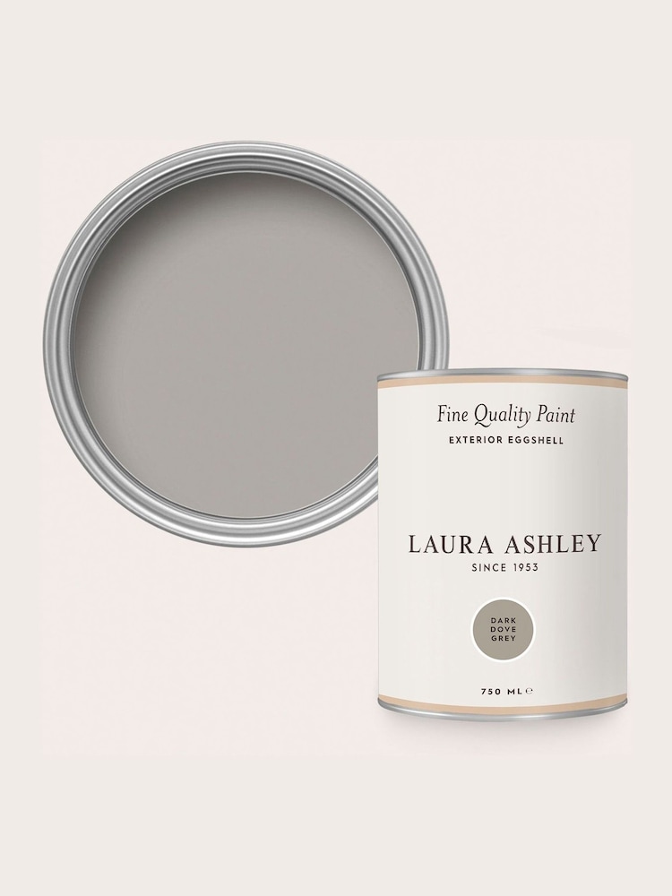 Laura Ashley Dark Dove Grey Exterior Eggshell Paint - Image 5 of 5