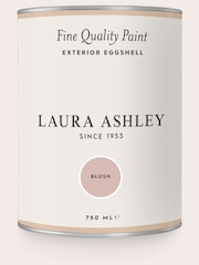 Laura Ashley Blush Pink Exterior Eggshell 750ml Paint - Image 3 of 5