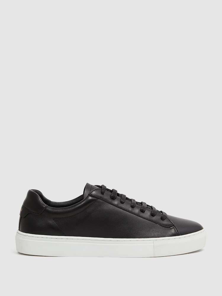 Schwarz - Reiss Finley Sneaker aus Leder - Bild 1 von 7