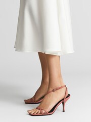 Reiss Coral Bali Leather Strappy Sandal - Image 3 of 7