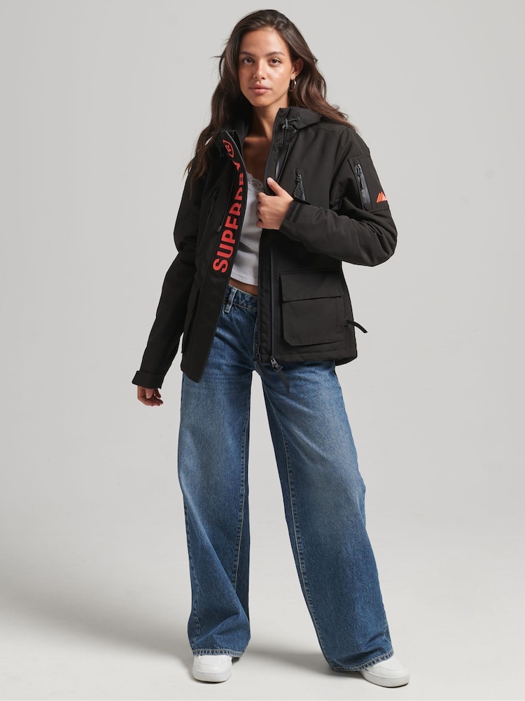 Superdry Black Ultimate SD Windcheater Jacket - Image 2 of 3