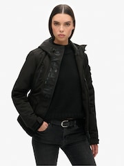 Superdry Black Ultimate SD Windcheater Jacket - Image 3 of 6