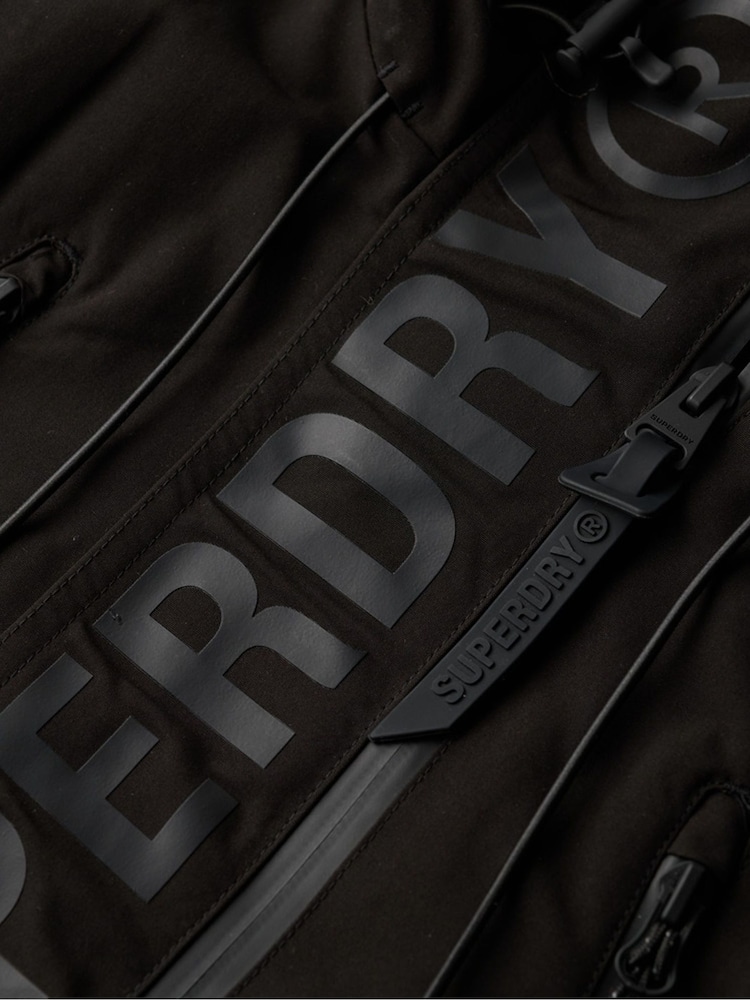Superdry Black Ultimate SD Windcheater Jacket - Image 6 of 6