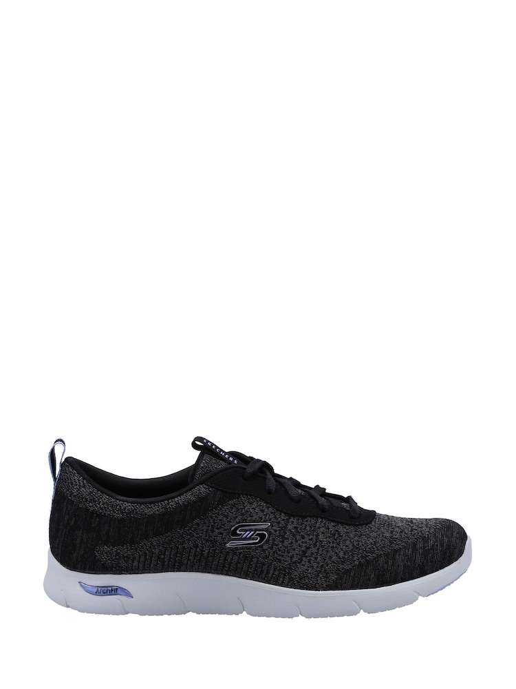 Skechers Black Arch Fit Refine Shoes - Image 1 of 4