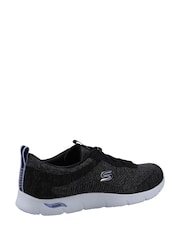 Skechers Black Arch Fit Refine Shoes - Image 3 of 4