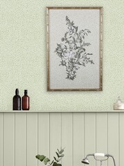 Laura Ashley Green Picardie Framed Print - Image 5 of 5
