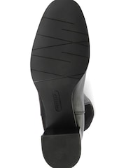 Jones Bootmaker Women's Black Bari Leather Knee-Boots - Image 4 of 5