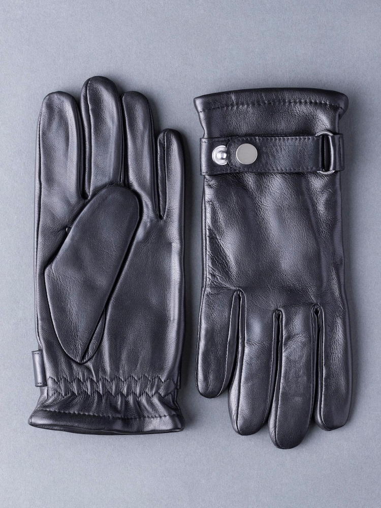 Negro - Guantes de cuero Martin de Lakeland Leather - Imagen 1 de 4