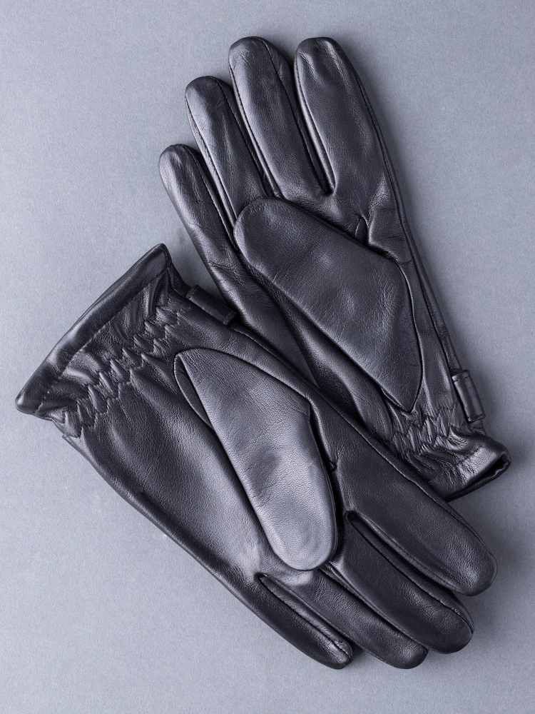 Negro - Guantes de cuero Martin de Lakeland Leather - Imagen 2 de 4