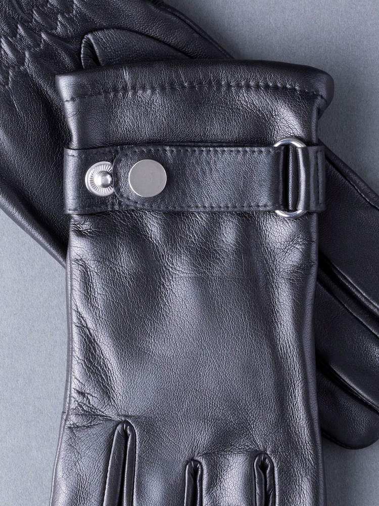 Lakeland Leather Black Martin Leather Gloves - Image 3 of 4